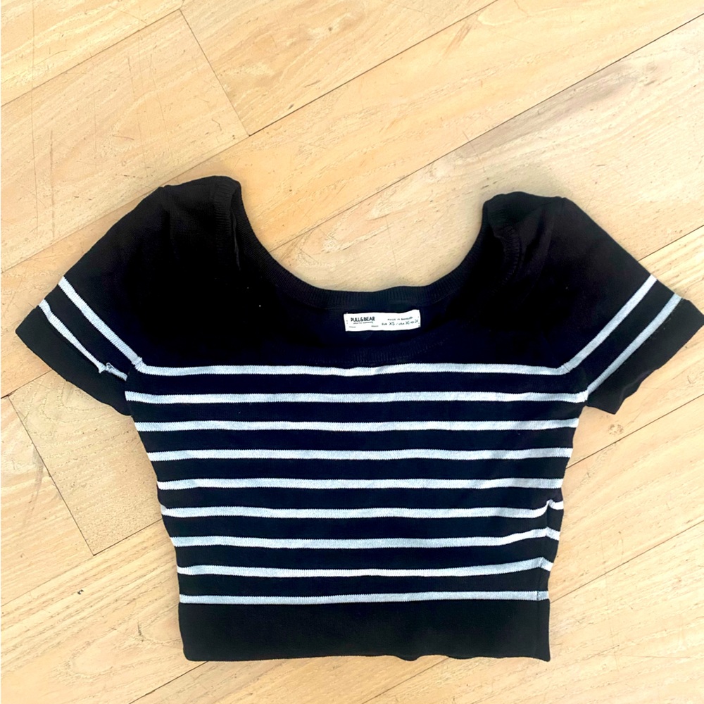 Pull and bear cropped top worn once